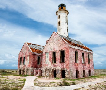 Abandoned Lighthouse on Klein Curacao