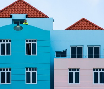 Colorful Houses of Curacao