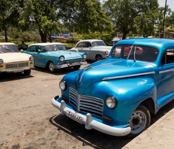 Cars in the Streets of Havana