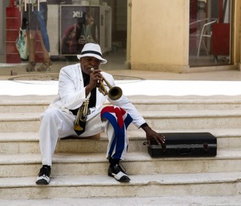 Street Musician in Havana