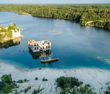 Diving in the Underwater Prison in Rummu