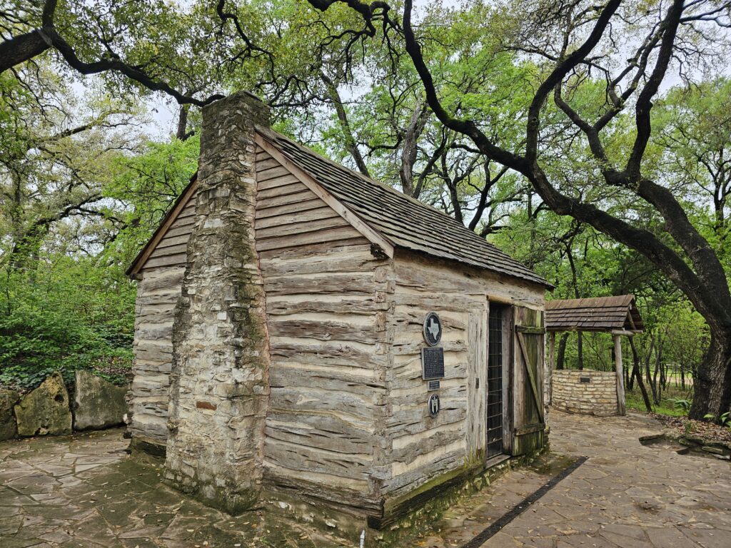 Swedish log cabin at Zilker