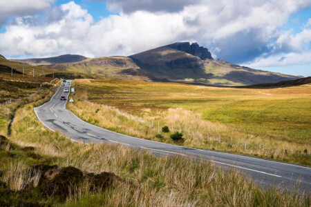 Campervans and driving conditions in Scotland