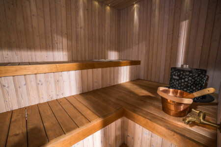 private spa sauna