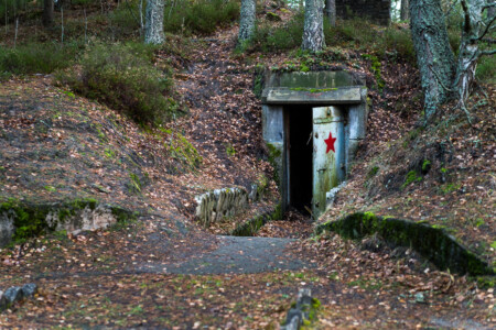 hiiumaa forest bunkers