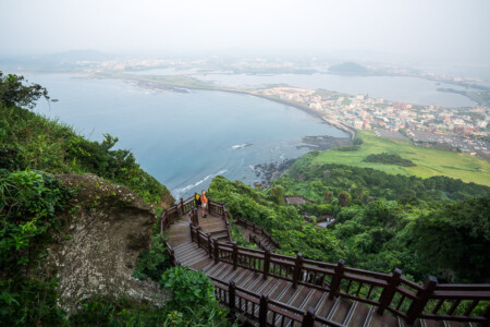 Volcanic crater