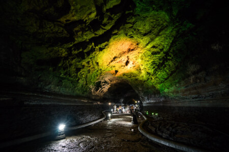 Manjanggul lava tubes