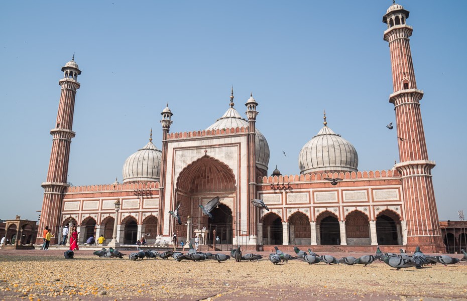 jama masjid mošeja deli indija