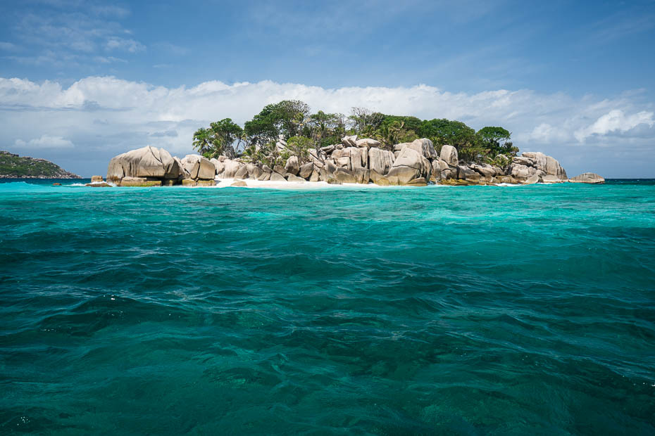 Coco Island Seychelles in a daytrip from La Digue