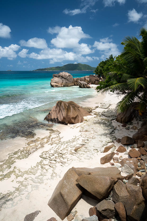 Beach views in the Seychelles