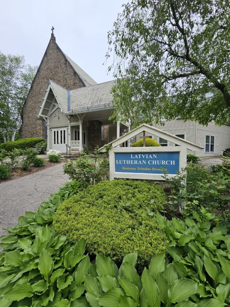 Latvina Lutheran church of Boston