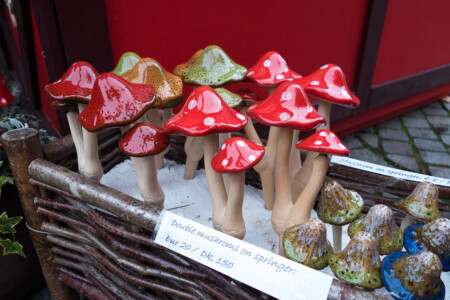 ceramic mushroom
