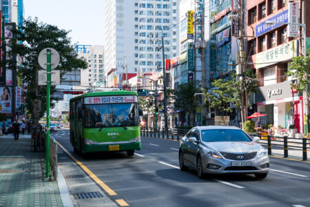 bus in busan