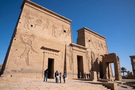 Visiting Philae temple