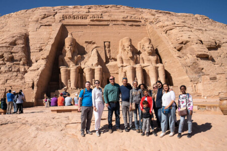 Trip to Abu Simbel as a family