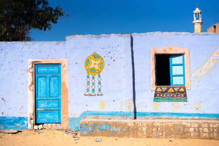 Nubian villages in Egypt