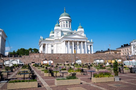 What to see in Helsinki - cathedral and Senate square