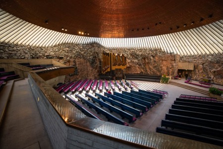 Temppeliaukio church in Helsinki