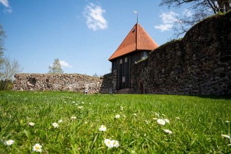 aluksne medieval castle south tower