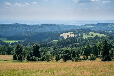 views at Orlické Mountains