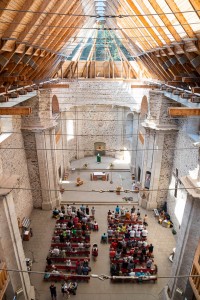 the only church with glass roof Czechia