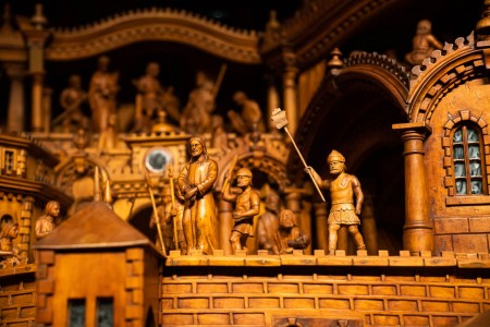 world expo Mechanical Nativity Scene