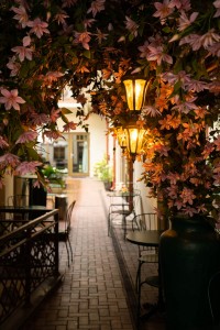Augustas and Barbora love story cafe in Glass quarter Vilnius