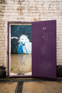 art in Vilnius prison Lukiskes
