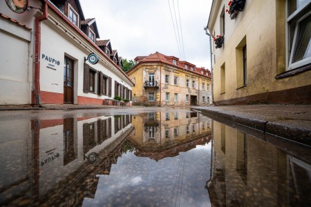 Most picturesque places in Vilnius Uzupis
